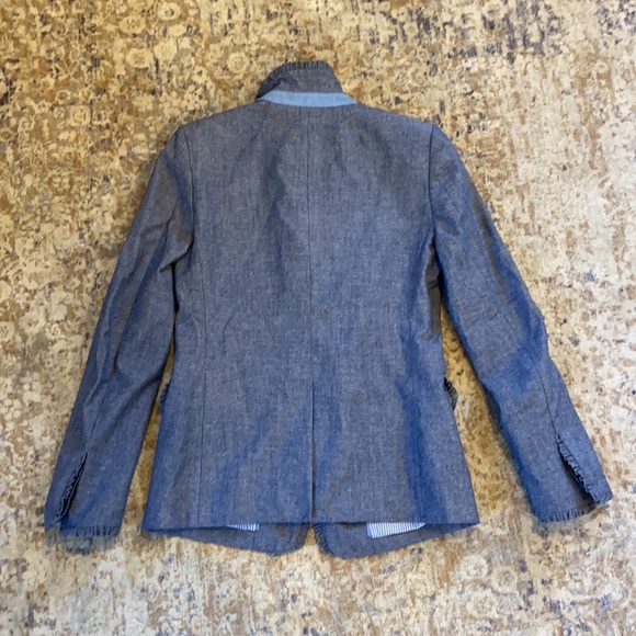 J.Crew women’s Regent size 2 sport coat with standup collar - Picture 4 of 6